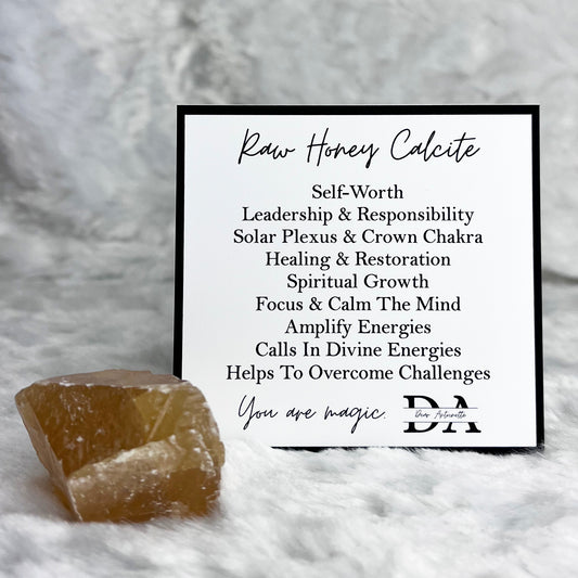 raw honey calcite symbolism