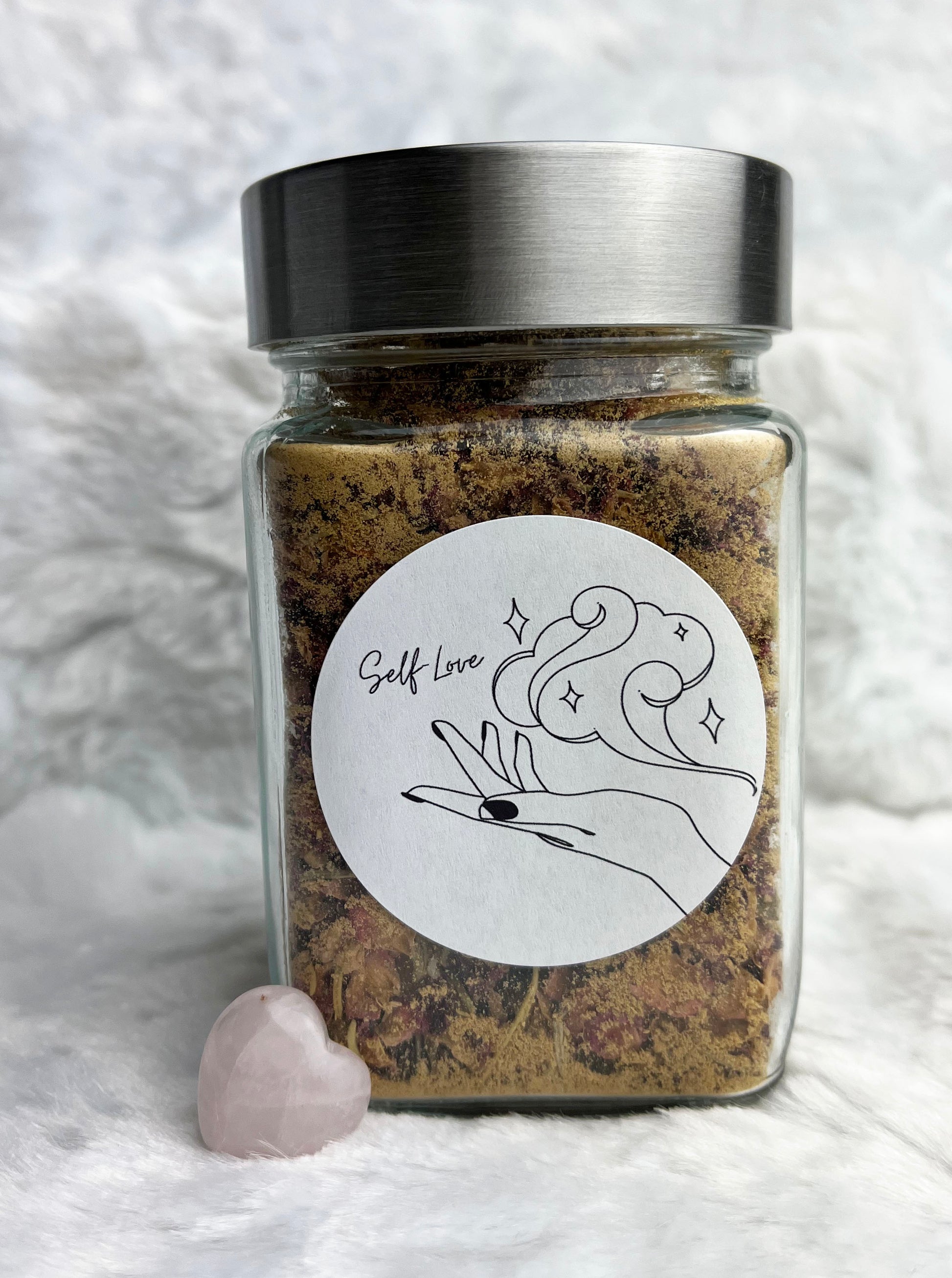 Self-Love Mini Simmer Pot Recipe With Book Love Yourself Healing Jar